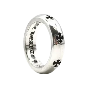 Chrome Hearts Silver Negative Plus Ring