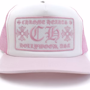 Chrome Hearts Trucker Hat Pink